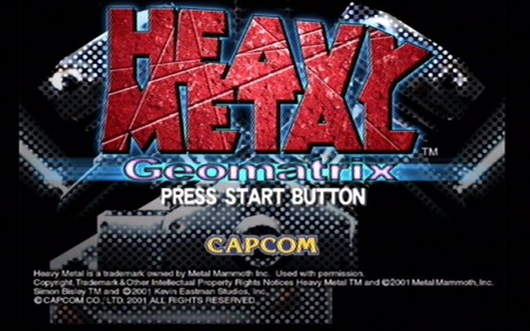 Heavy Metal Geomatrix screenshot 3 for Sega Dreamcast